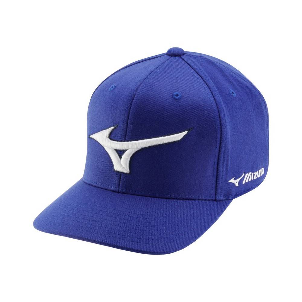 Mizuno Diamond Snapback Férfi Kalapok Királykék OUI243950